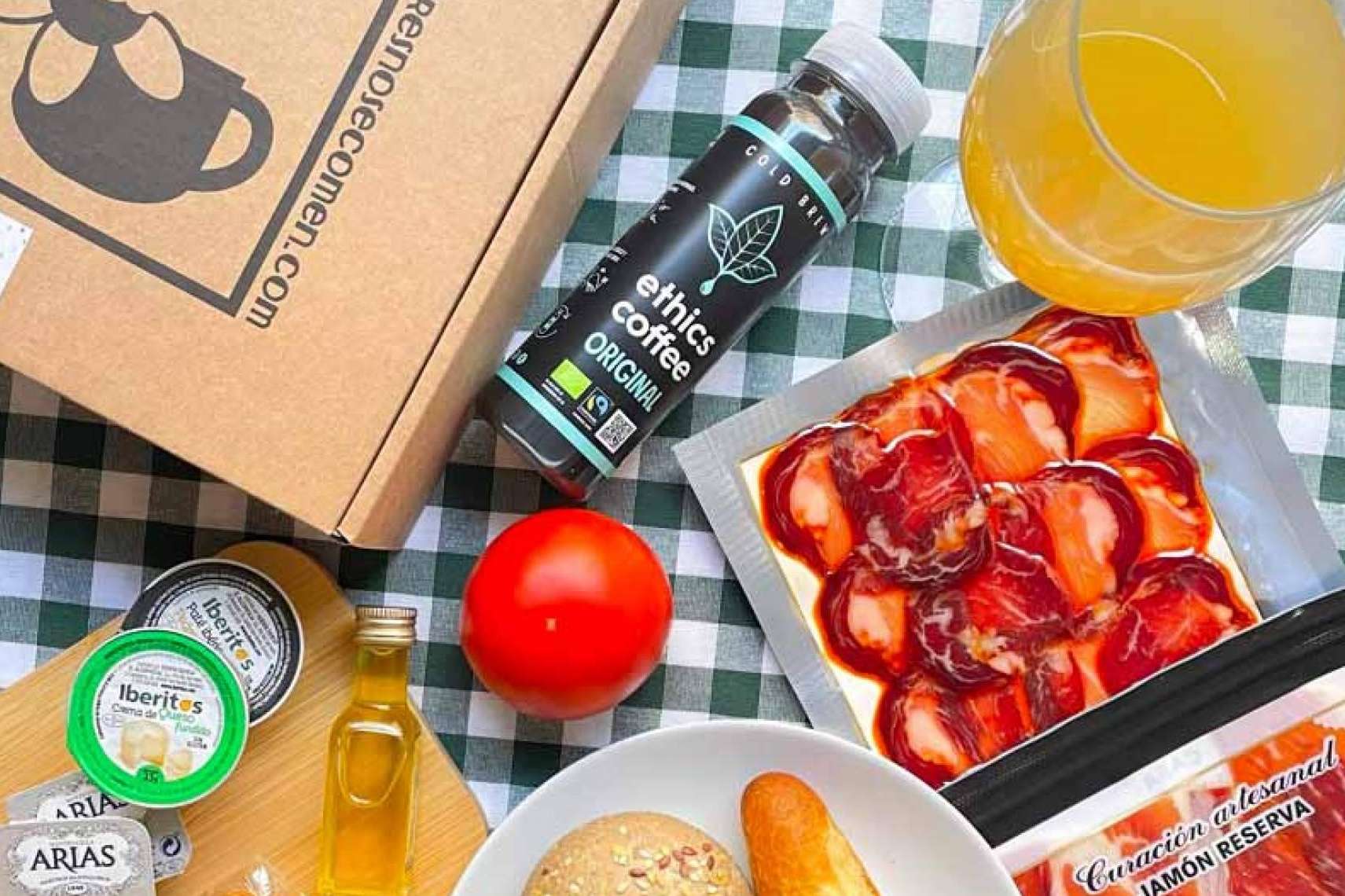 Cajas gourmet a domicilio con Las Flores No Se Comen