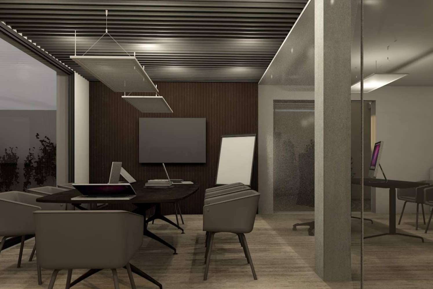 Pacheco Arquitectos dispone de servicio de diseño interior de edificios comerciales