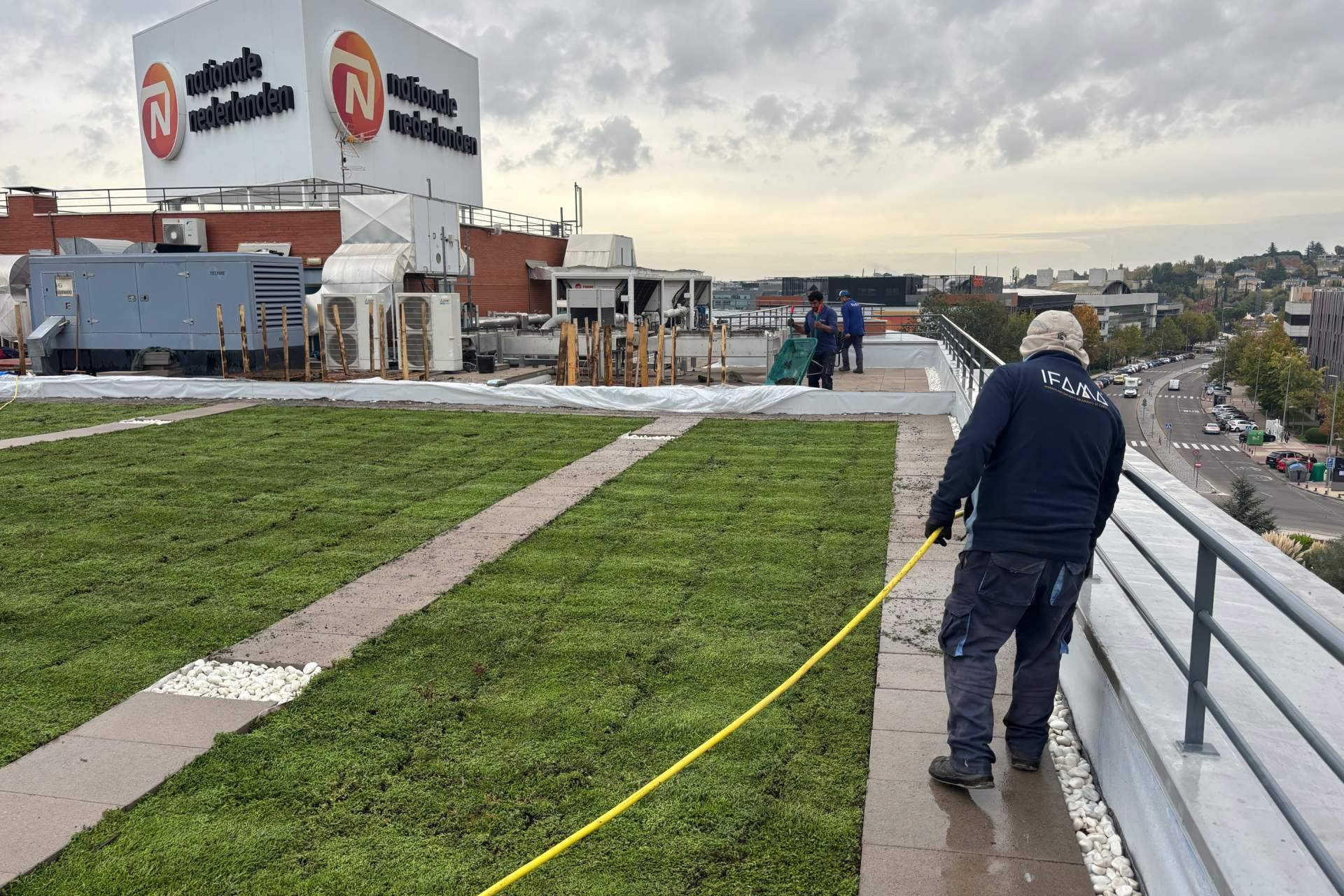 Ifama apuesta por las cubiertas ajardinadas en edificios para mejorar eficiencia y sostenibilidad